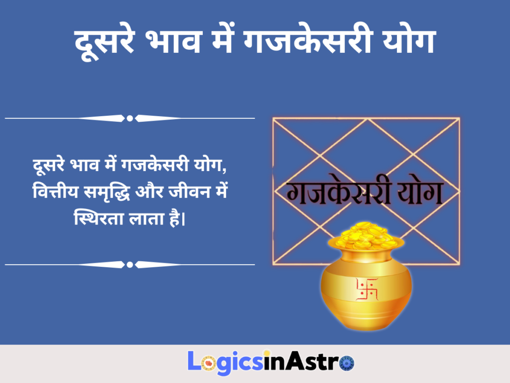 दूसरे भाव में गजकेसरी योग