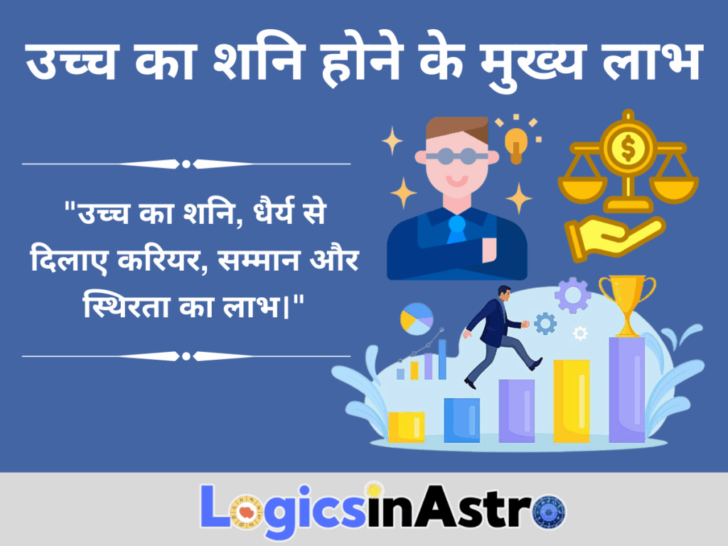 उच्च का शनि होने के मुख्य लाभ