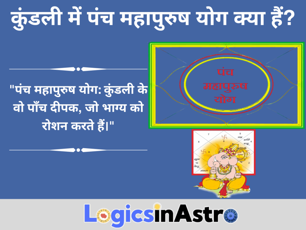 कुंडली में पंच महापुरुष योग क्या हैं?