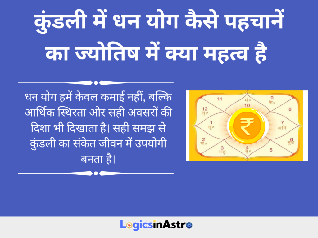 धन योग देखने में कौन से भाव सबसे महत्वपूर्ण होते हैं